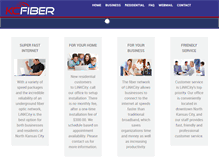 Tablet Screenshot of kcfiber.com